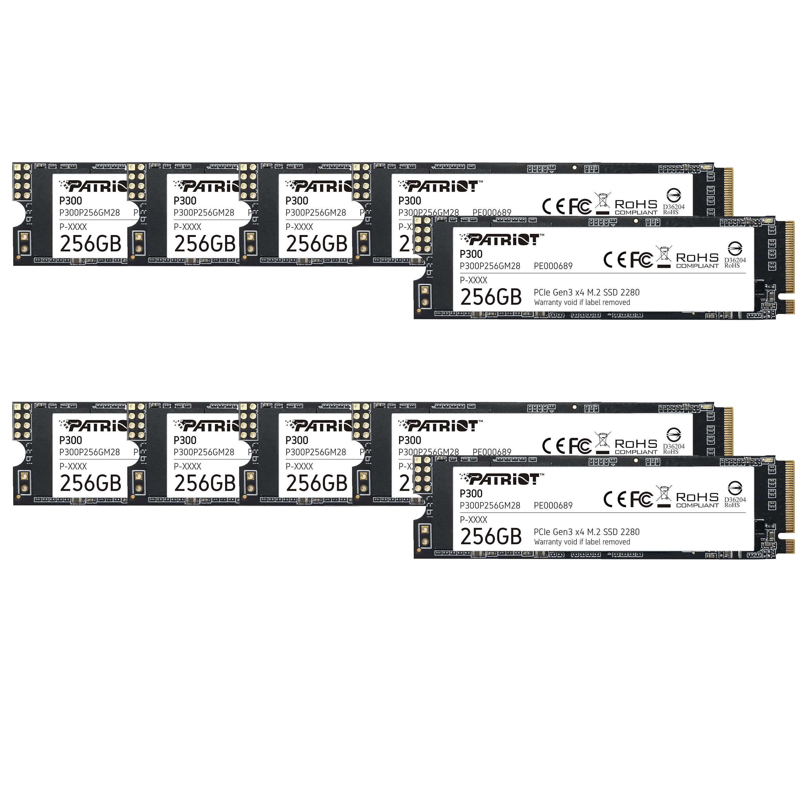 Amazon.com: Patriot P300 256GB Internal SSD - NVMe PCIe Gen 3x4